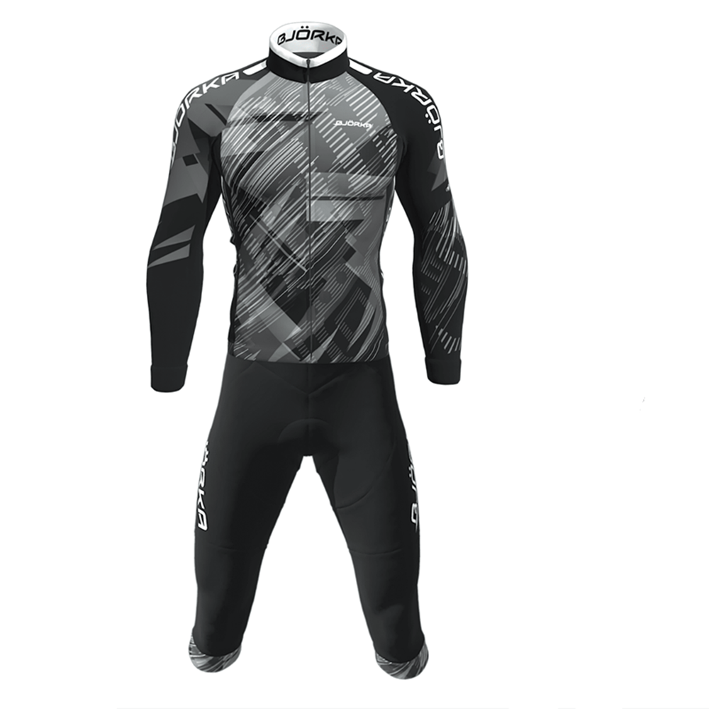 Cycling Gear Jersey - Bjorka-Ropa deportiva de ciclismo para hombre,