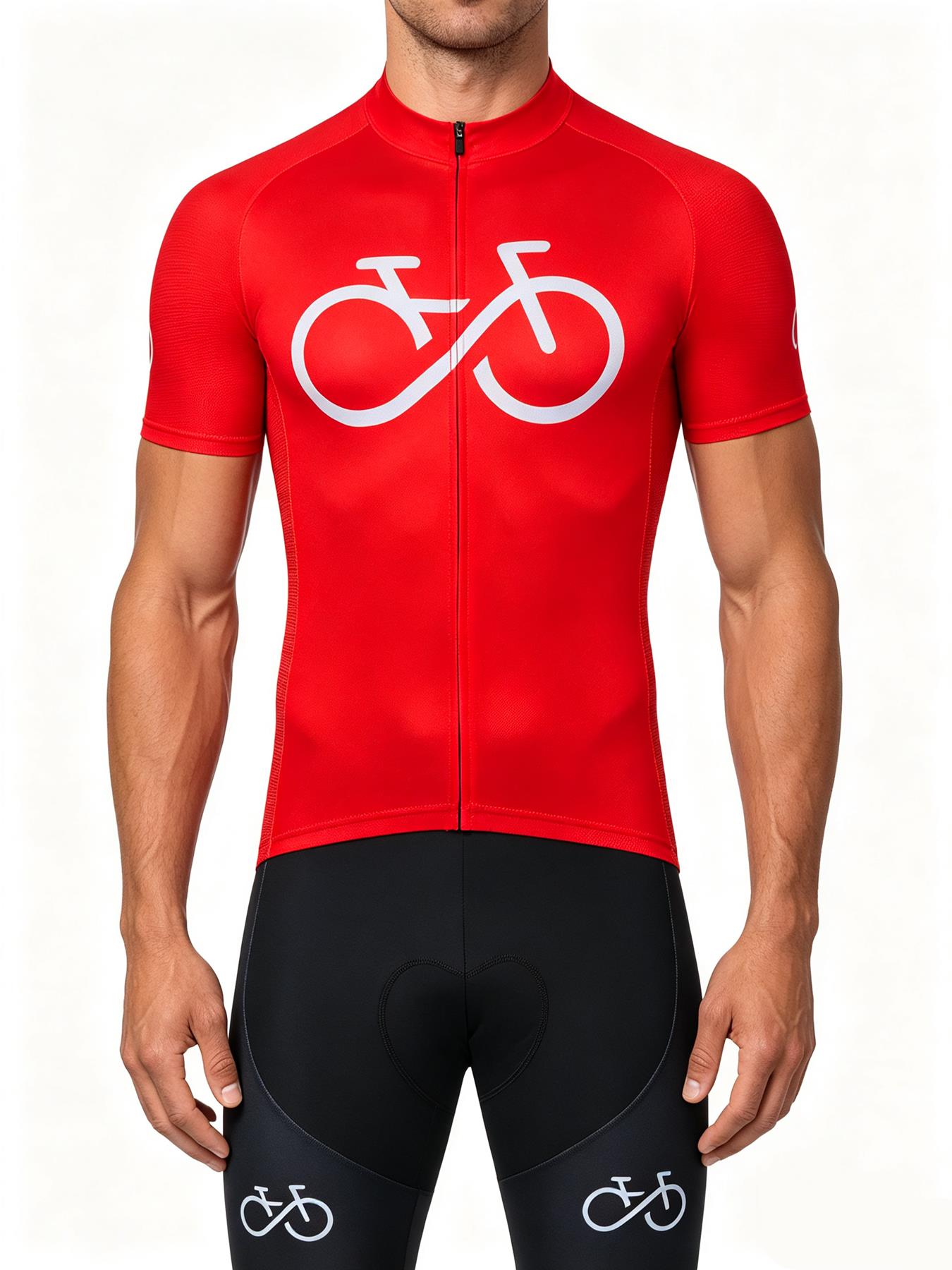 Cycling Gear Logo - Conjunto de Jersey de Ciclismo Bike