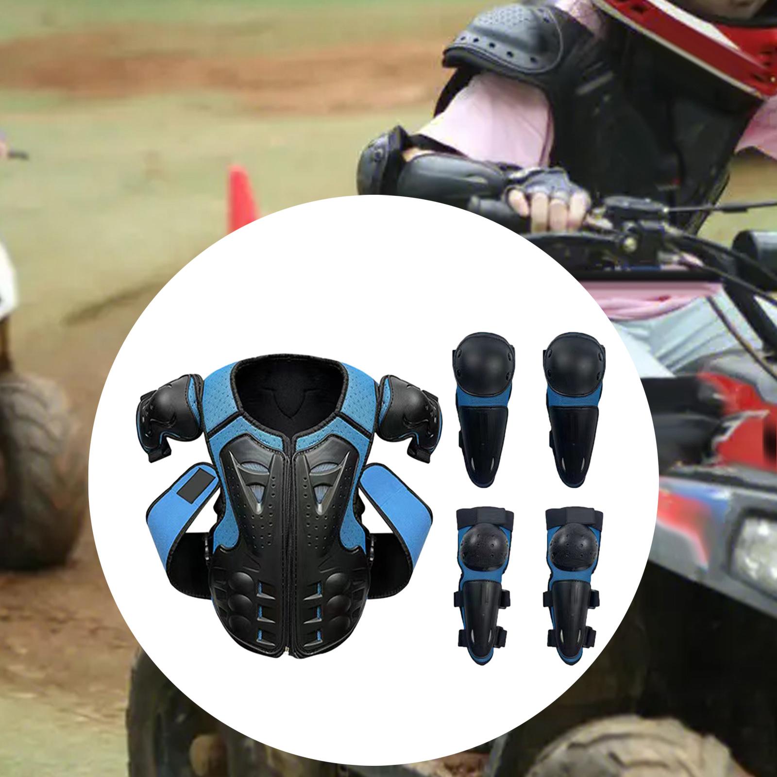 Cycling Protective Gear For Kids - Traje de Protección para Motocicleta para