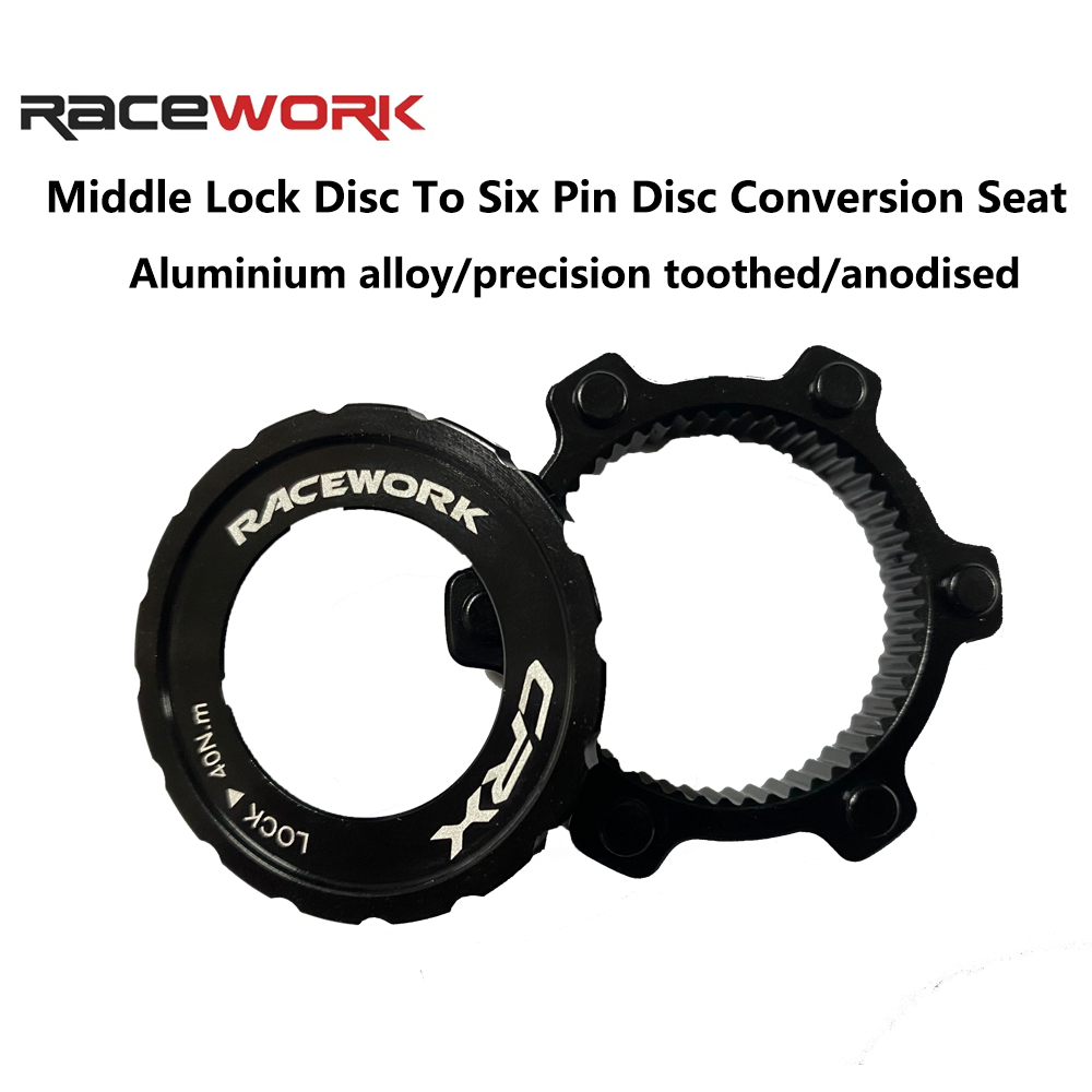 Cycle Zone - Adaptador RACEWORK Centerlock a 6 orificios