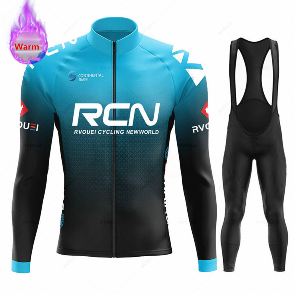 Cycling Gear Logo - Conjunto de Jersey de Ciclismo Térmico