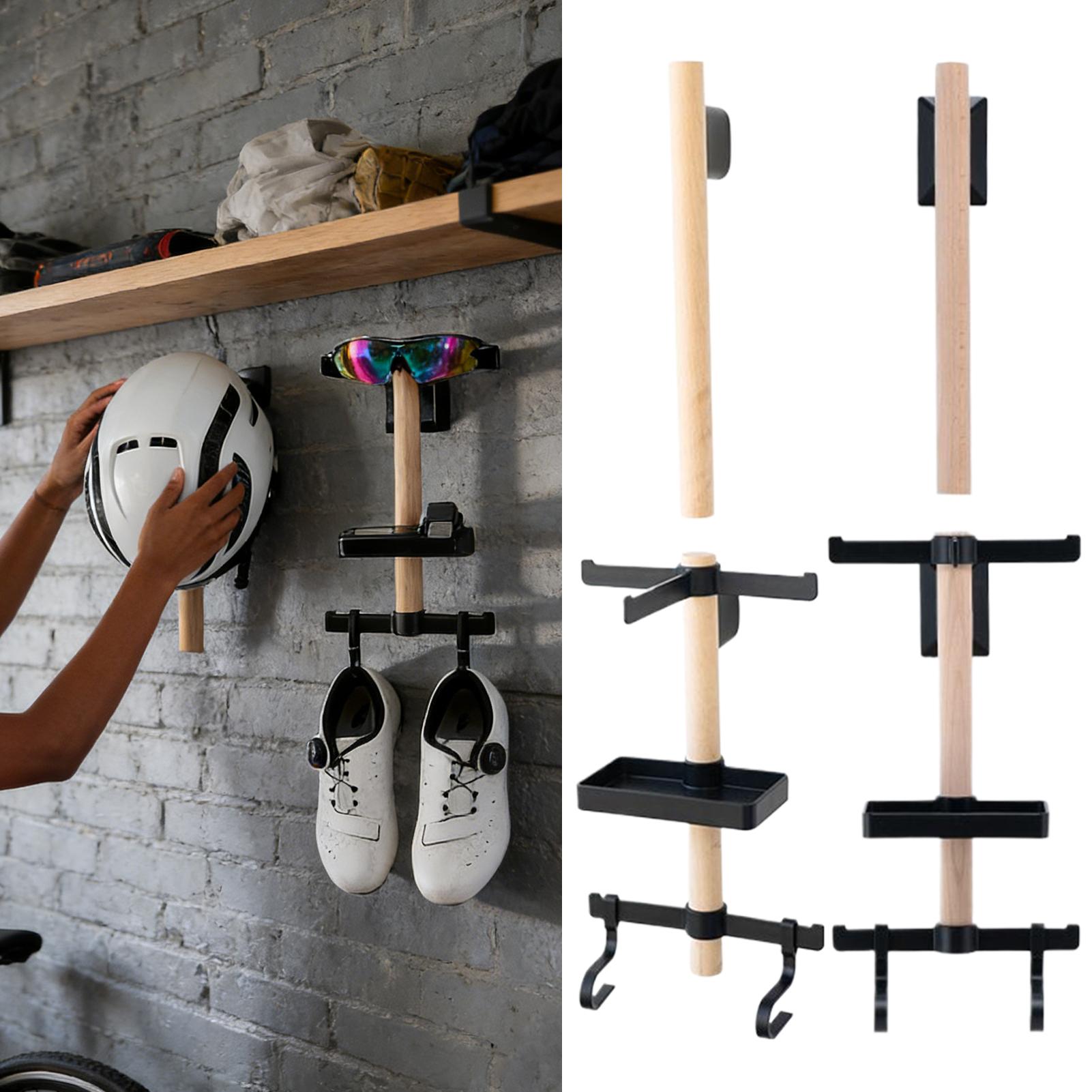 Cycling Gear Organizer Wall - Soporte de Pared para Almacenamiento de