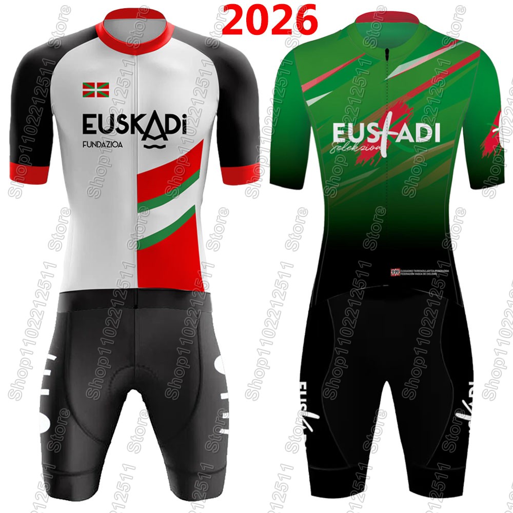 Cycling Gear Jersey - Conjunto de Ciclismo Euskadi Team 2026,
