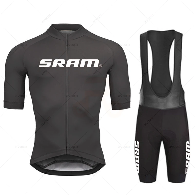 Cycling Gear Logo - Conjuntos de Jersey de Ciclismo Sram