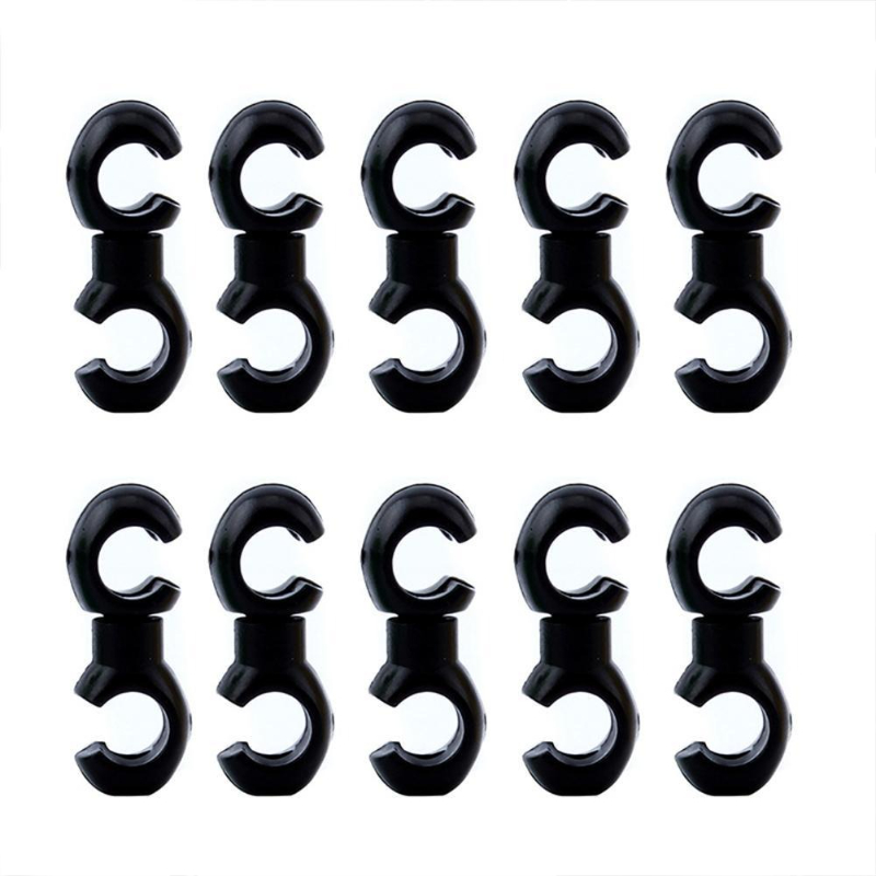 Cycling Gear Organiser - 10 Piezas de Clips de Plástico