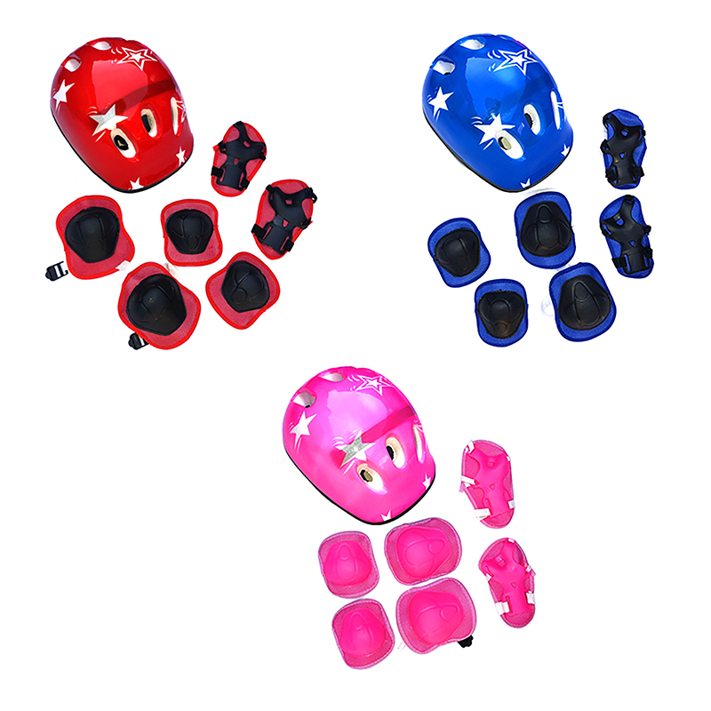 Cycling Protective Gear For Kids - Nuevo Set de 7 Piezas de