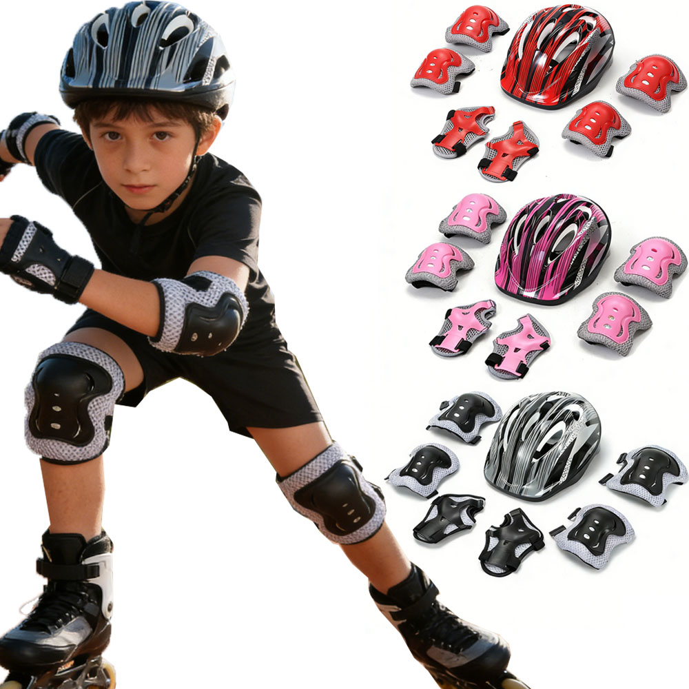 Cycling Protective Gear For Kids - Conjunto de equipo de protección deportivo