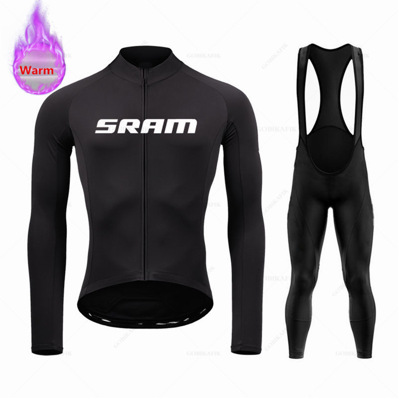 Cycling Gear Logo - Sram Team-Conjunto de Jersey de Ciclismo