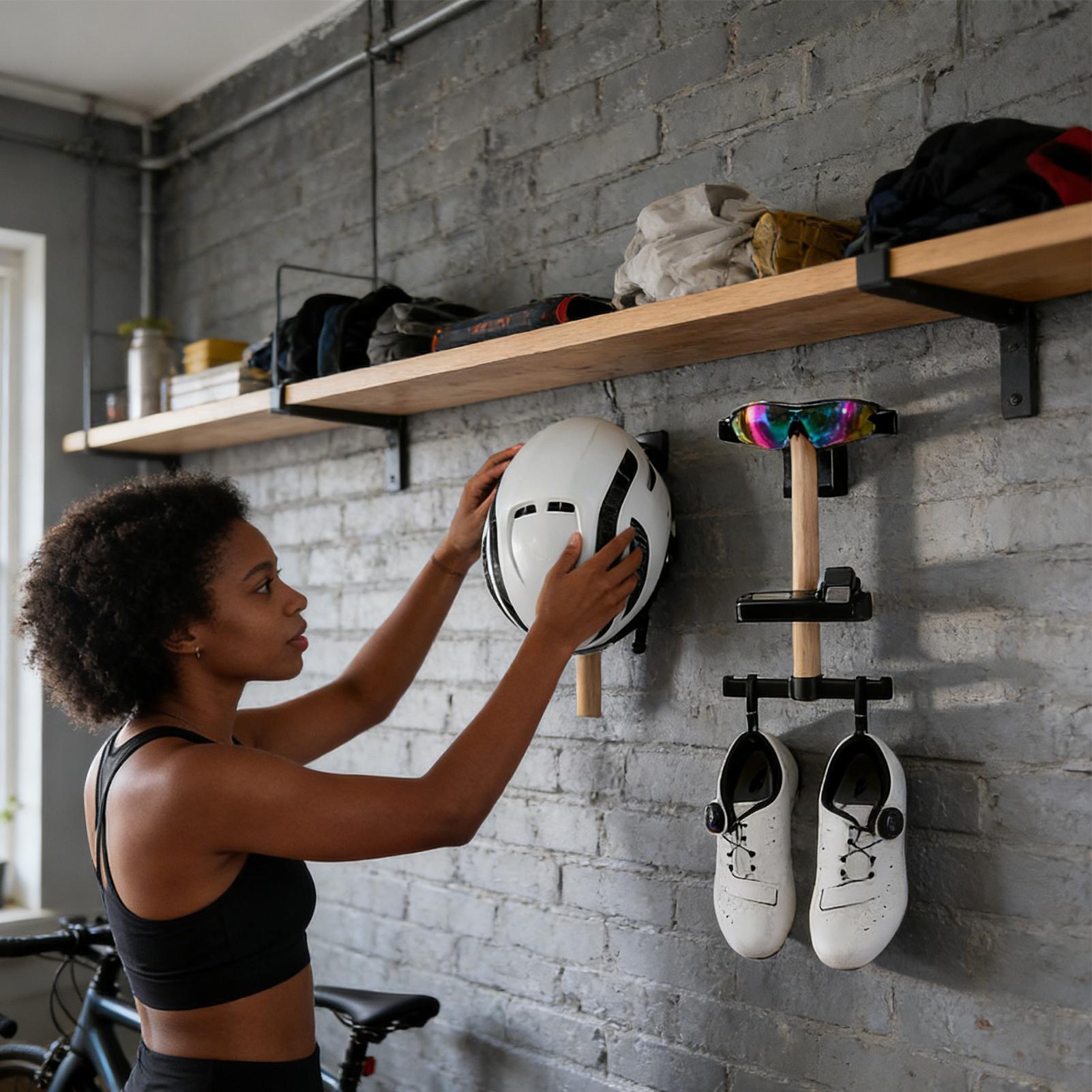 Soporte de Pared para Biciclet - Cycling Gear Organizer Wall reseña y precio