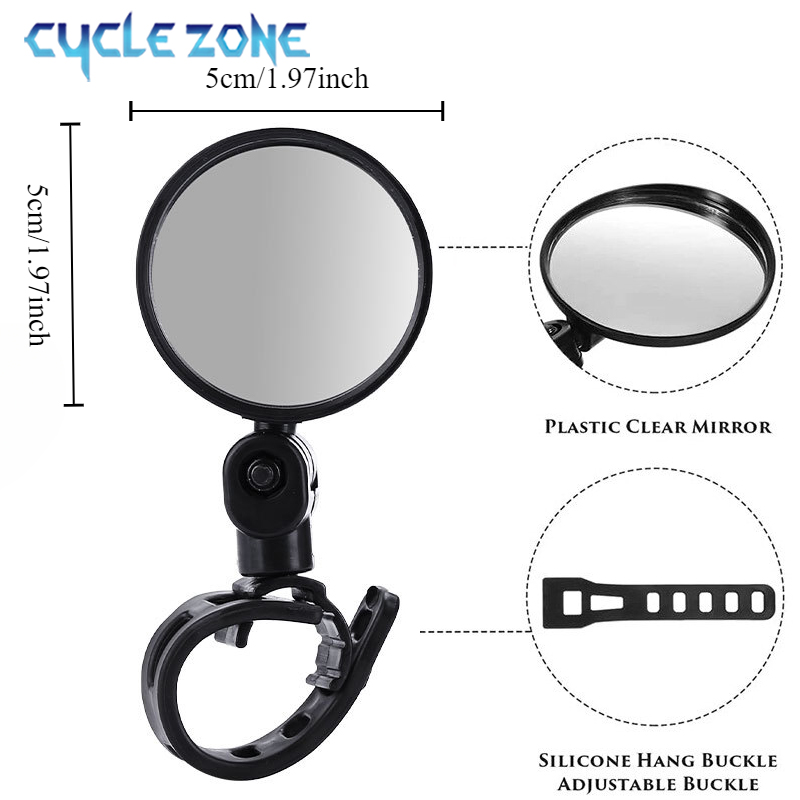 2 uds espejo retrovisor de bic - Cycle Zone reseña y precio