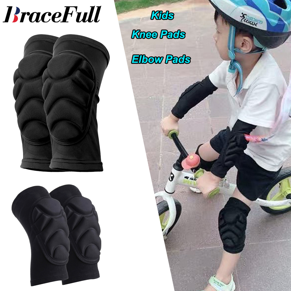 1 par de rodilleras y coderas  - Cycling Protective Gear For Kids reseña y precio