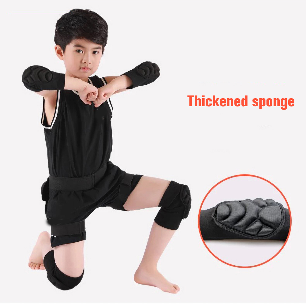 1 par de rodilleras y coderas  - Cycling Protective Gear For Kids reseña y precio
