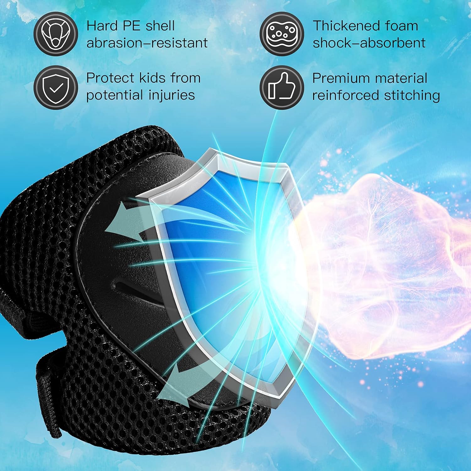 Juego de equipo de protección  - Cycling Protective Gear For Kids reseña y precio