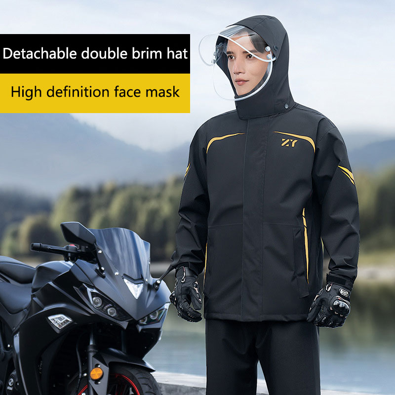 Chubasquero derramado para mot - Cycling Gear For Rain reseña y precio