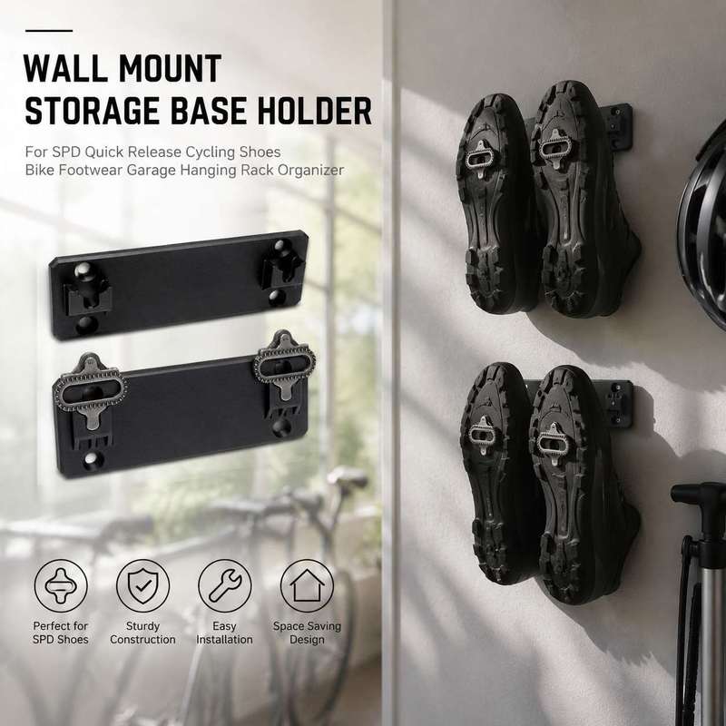 Base de almacenamiento para mo - Cycling Gear Organizer Wall reseña y precio