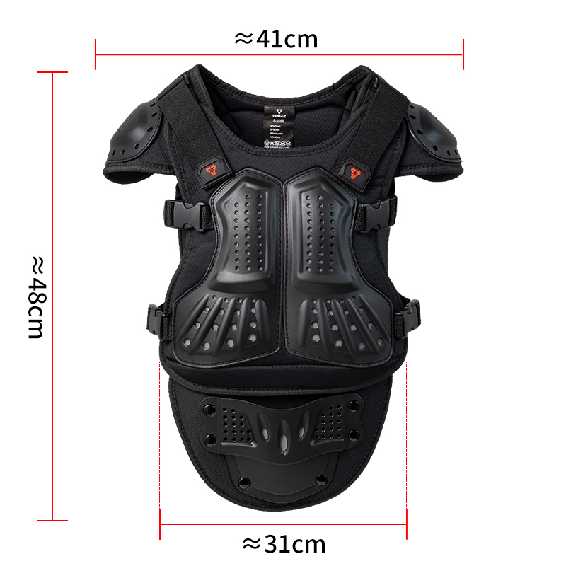 Armadura corporal para motocic - Cycling Gear Kids reseña y precio