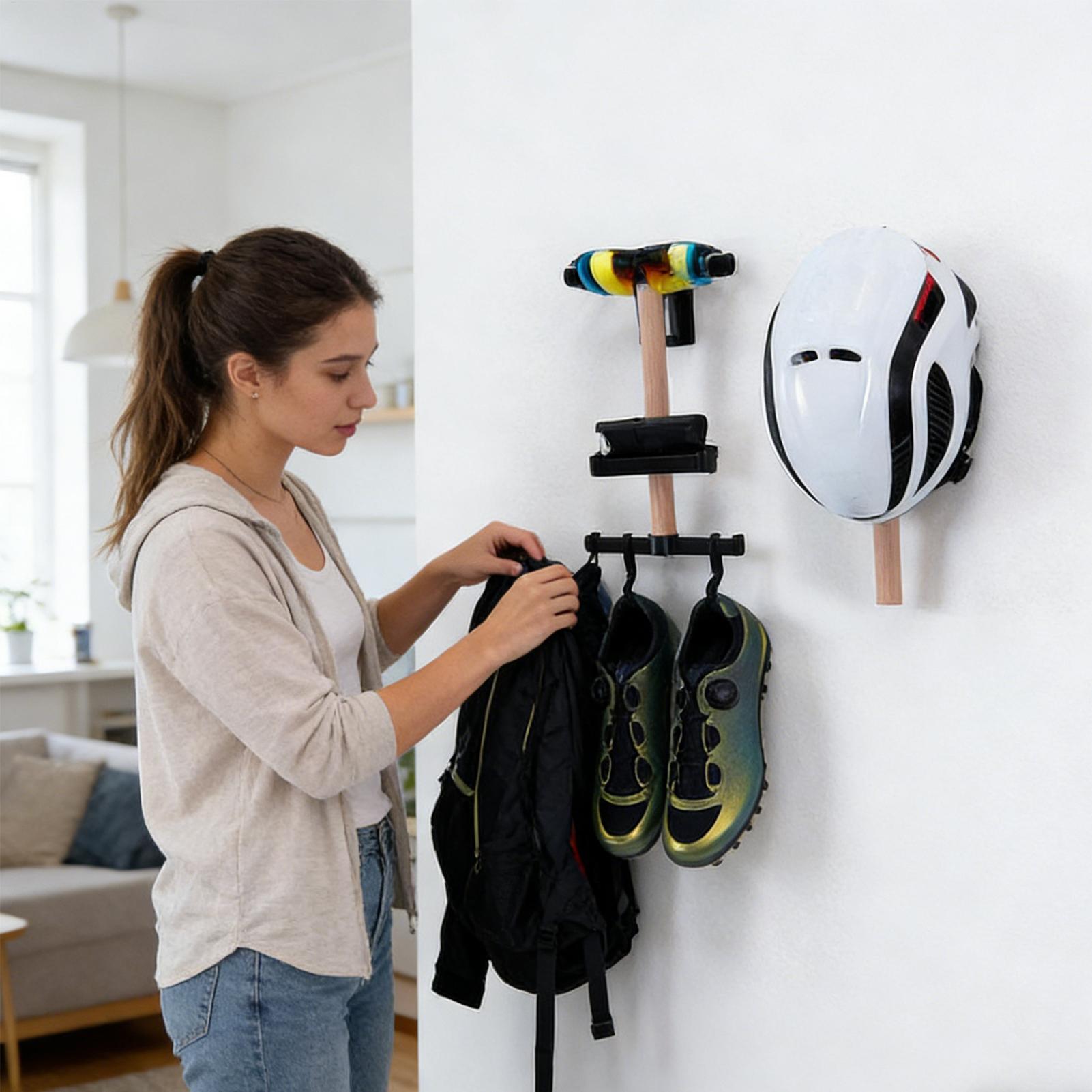 Soporte de Pared para Almacena - Cycling Gear Organizer Wall reseña y precio