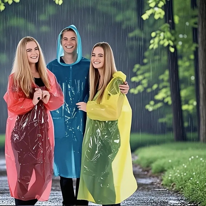 15/30 unidades de ponchos impe - Cycling Gear For Rain reseña y precio