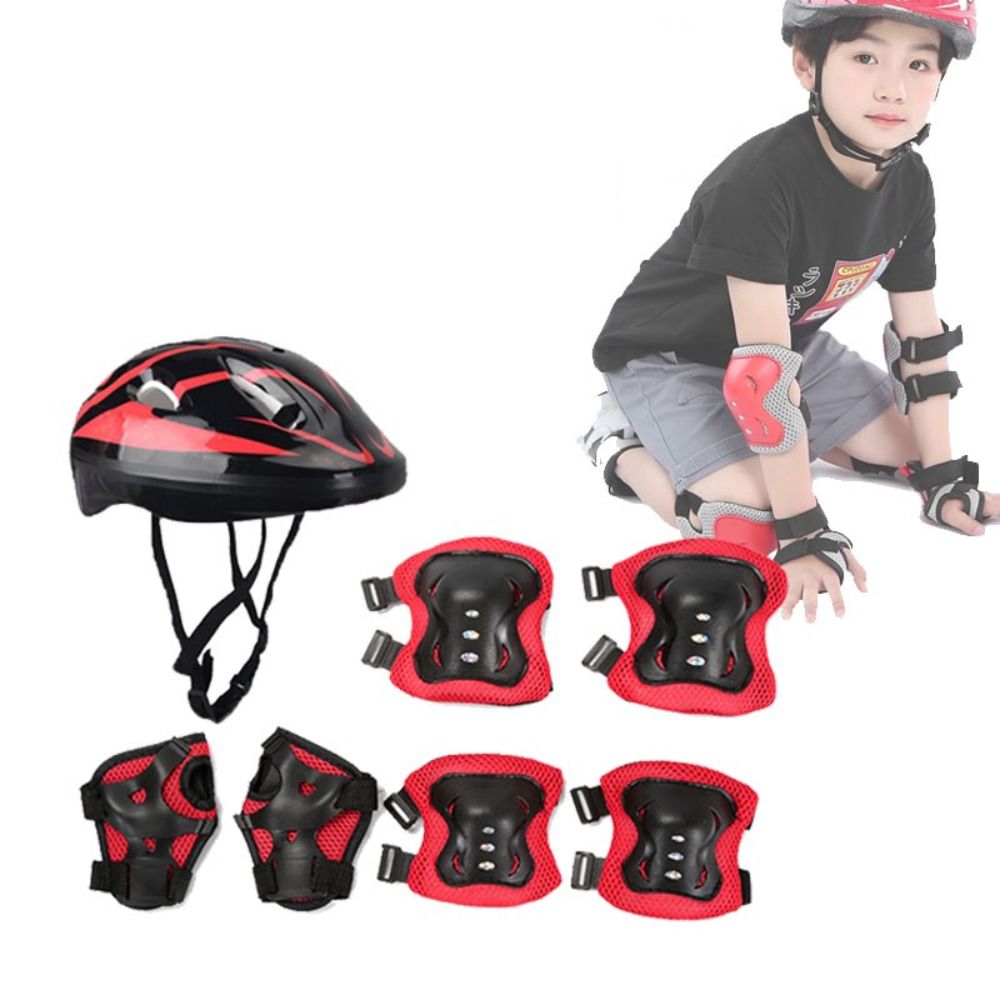 Casco para niños, rodilleras y - Cycling Protective Gear For Kids reseña y precio