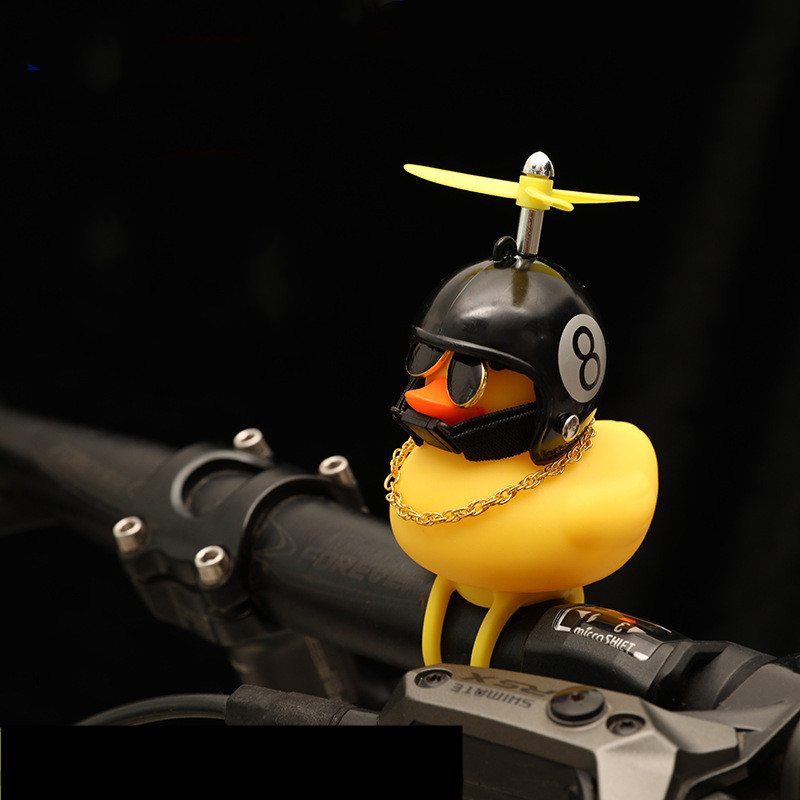 Adorno de pato de goma para ma - Yellow Cycling Gear reseña y precio
