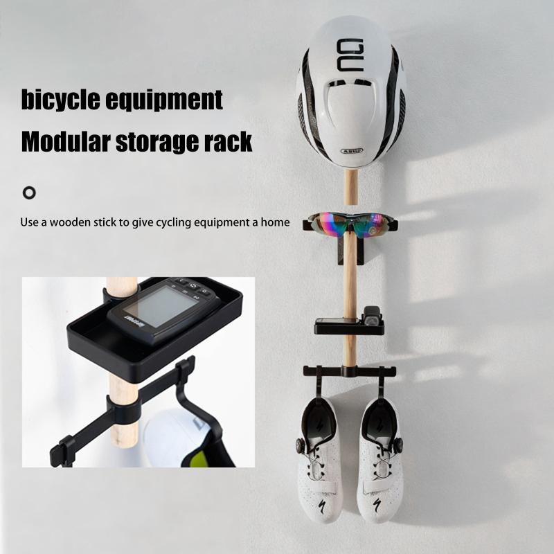 Soporte de exhibición y organi - Cycling Gear Wall Storage reseña y precio