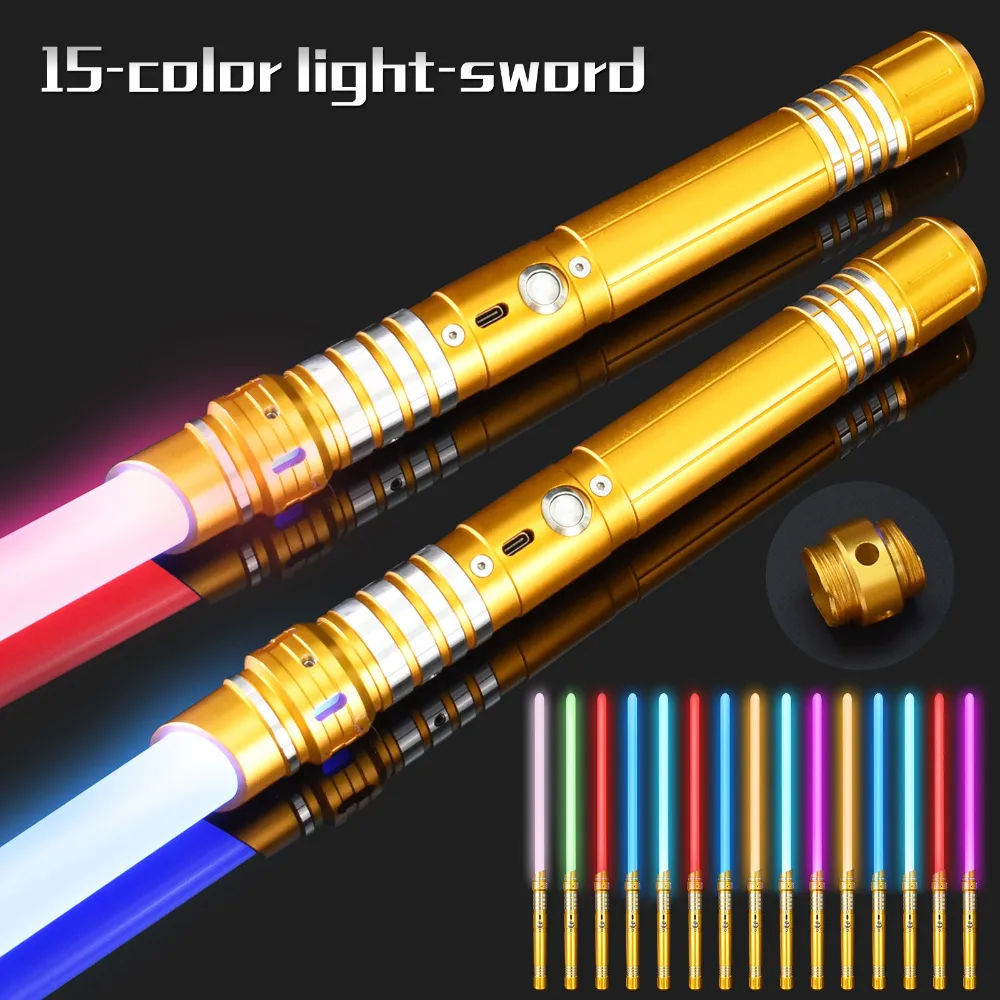 Sable de Luz LED de 15 Colores - Cycling Quads reseña y precio