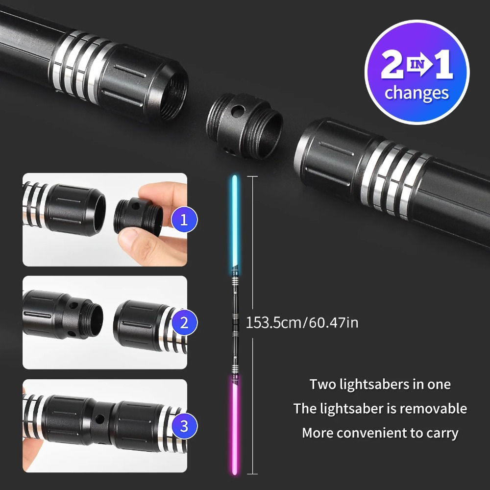 Sable de Luz LED de 15 Colores - Cycling Quads reseña y precio
