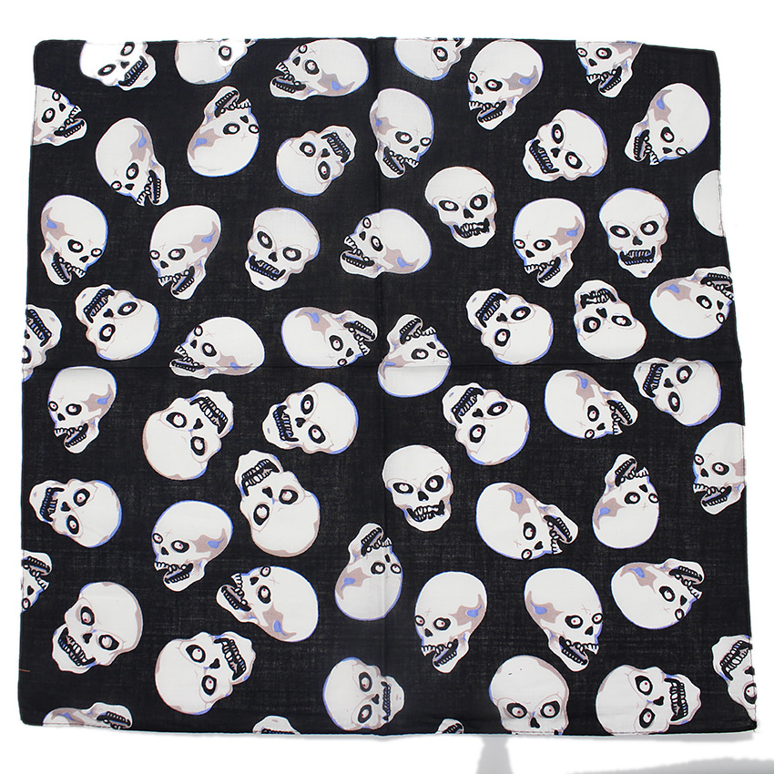 Pañuelo cuadrado de calavera p - Cycle Zone reseña y precio