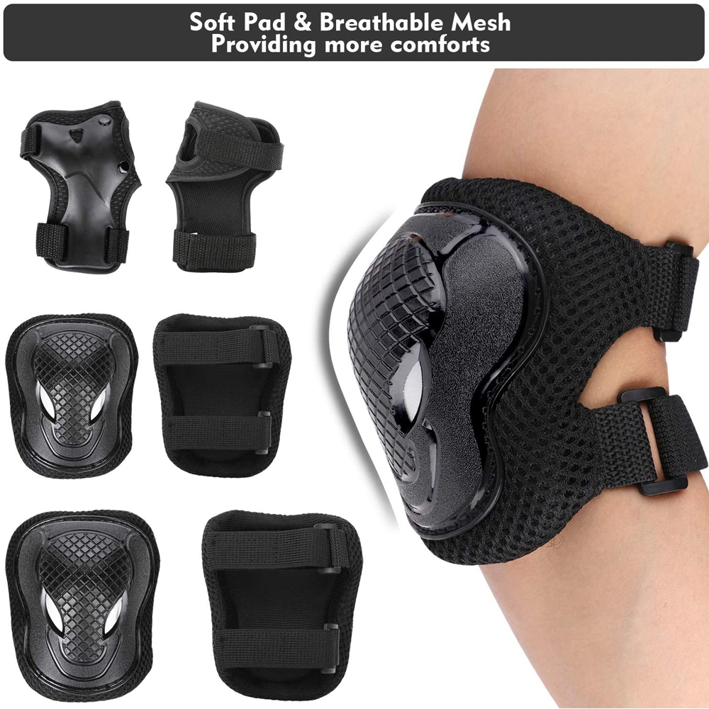 GOMOREON 6 unids/set rodillera - Cycling Protective Gear For Kids reseña y precio