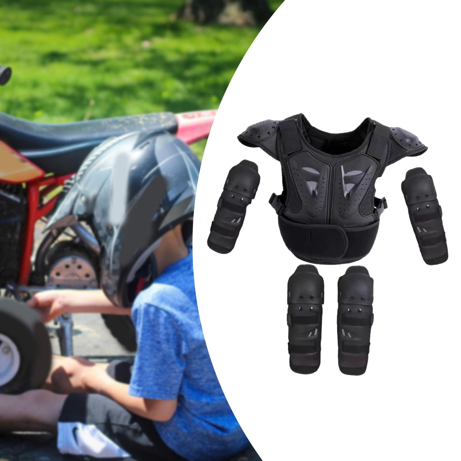 Traje Protector de Motocicleta - Cycling Protective Gear For Kids reseña y precio