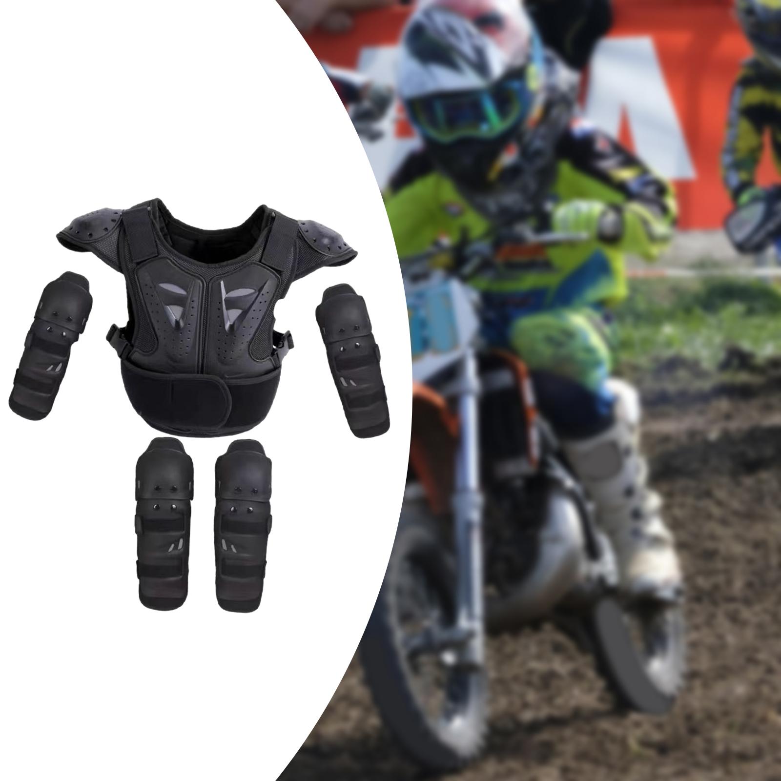 Traje Protector de Motocicleta - Cycling Protective Gear For Kids reseña y precio