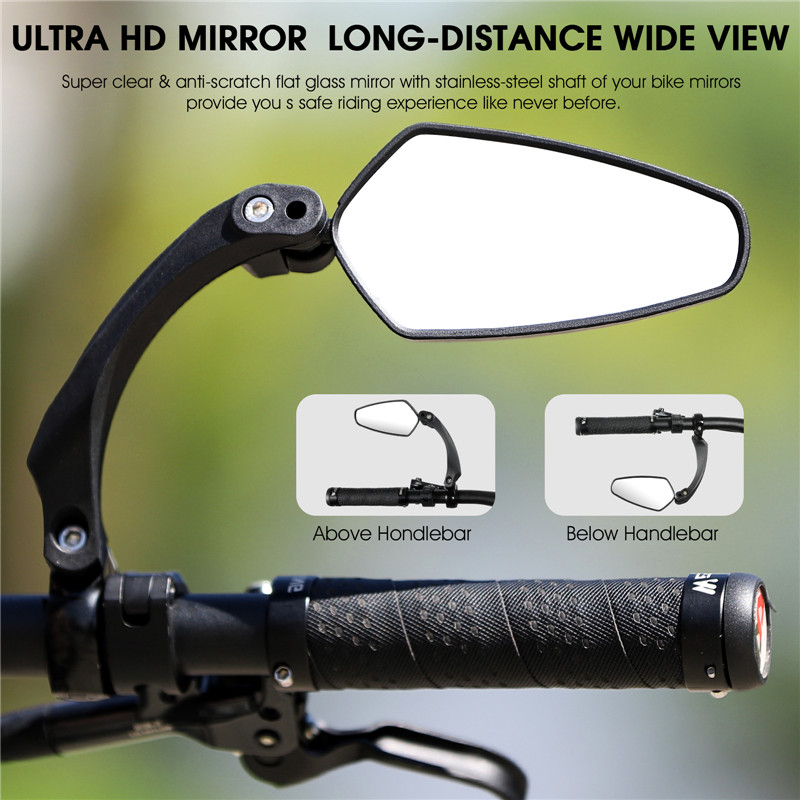 WEST BIKING-espejo retrovisor  - Cycle Zone reseña y precio