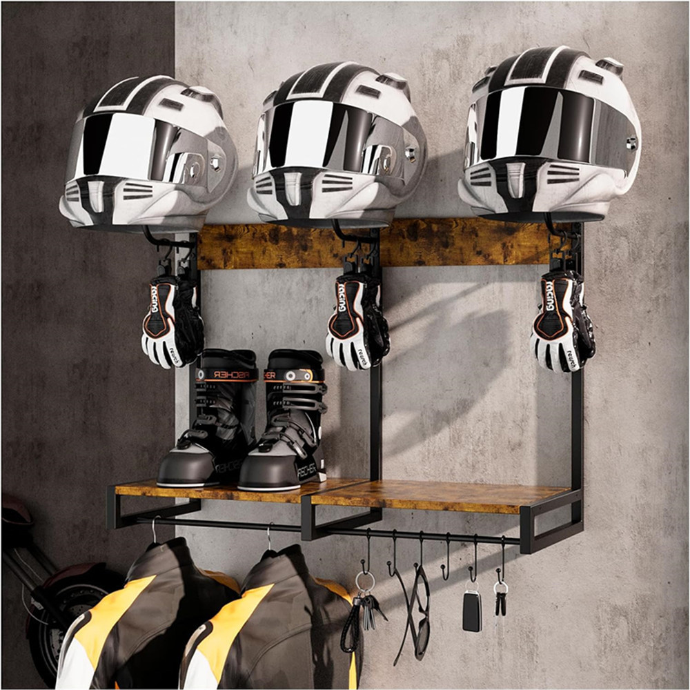Soporte para casco de motocicl - Cycling Gear Organiser reseña y precio