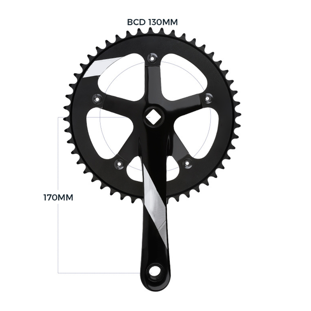 Juego de bielas de aleación de - Fixed Gear Cycling Kit reseña y precio