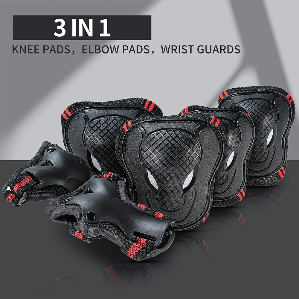6 unids/set de equipo de prote - Cycling Protective Gear For Kids reseña y precio
