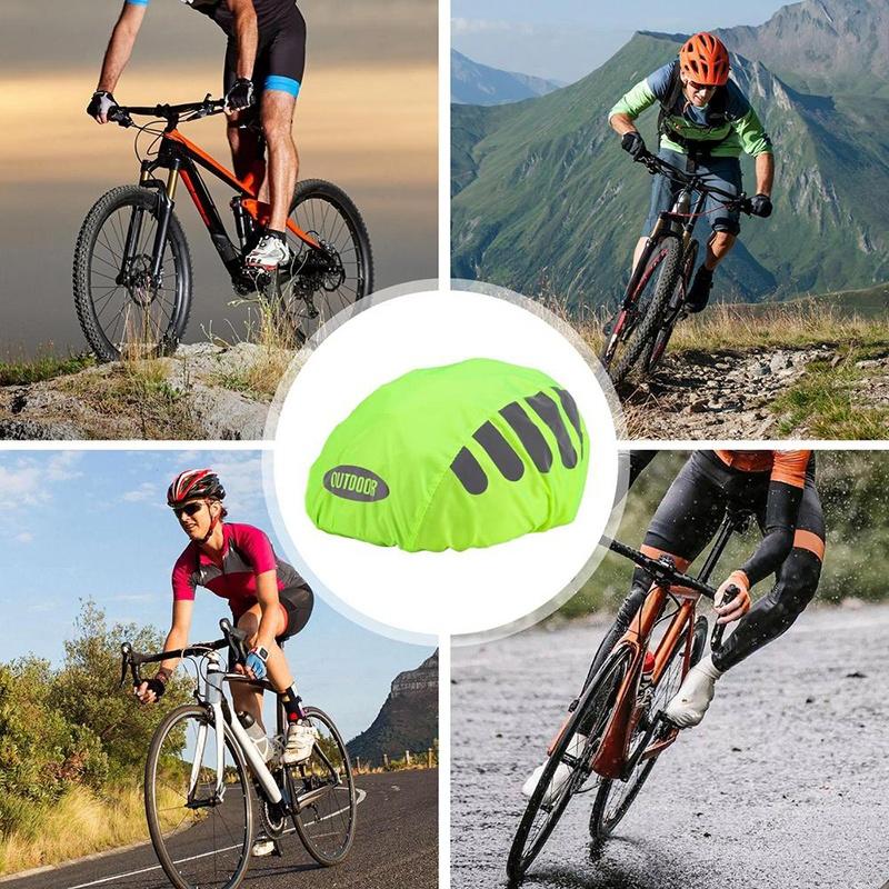 Cubierta para casco de bicicle - Cycling Gear For Rain reseña y precio