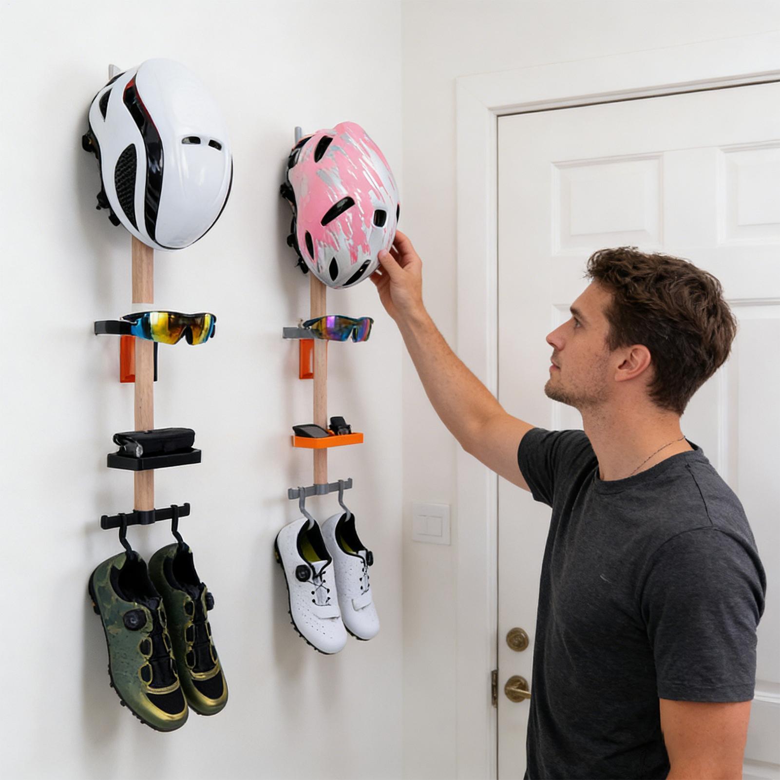 Soporte Vertical para Organiza - Cycling Gear Organizer Wall reseña y precio