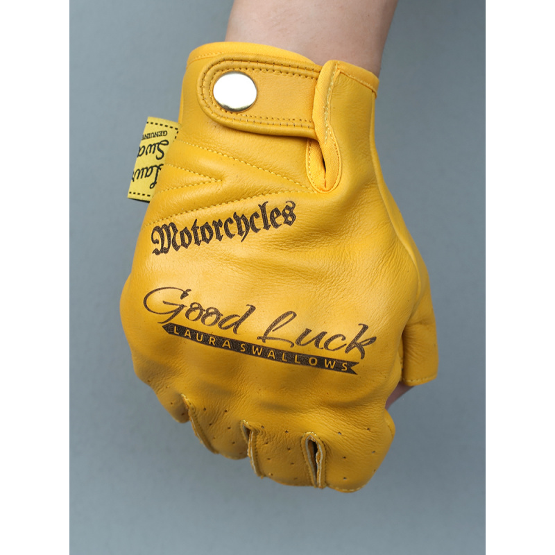 Guantes de moto de cuero vacun - Yellow Cycling Gear reseña y precio