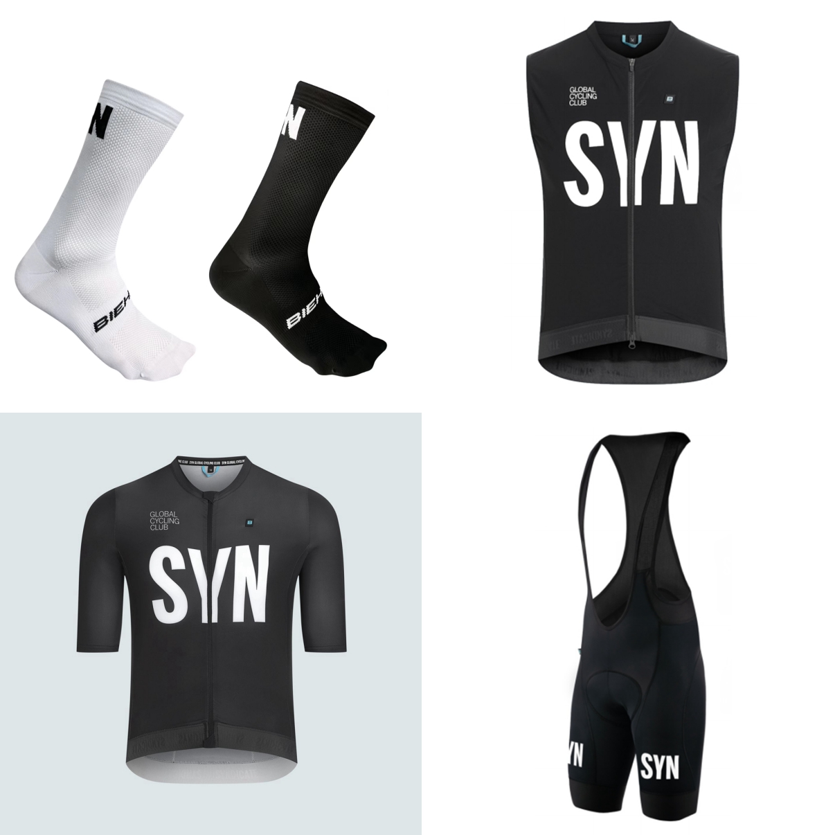 Traje de Ciclismo de Manga Cor - Cycling Gear Logo reseña y precio