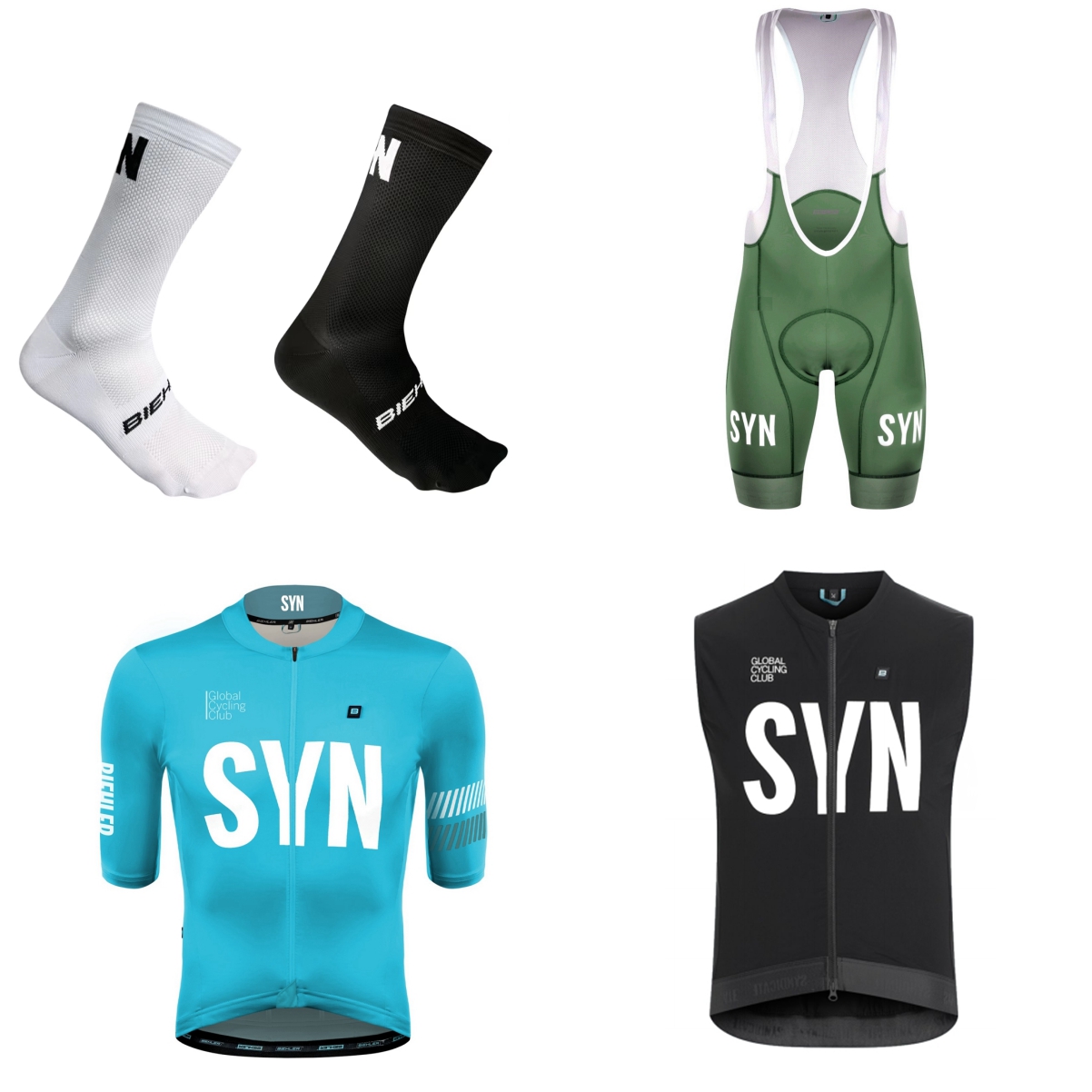 Traje de Ciclismo de Manga Cor - Cycling Gear Logo reseña y precio