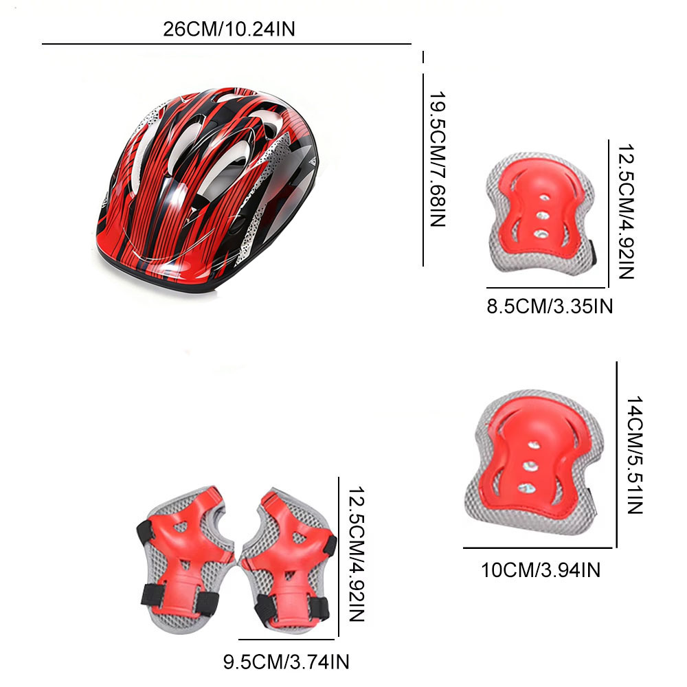 Conjunto de equipo de protecci - Cycling Protective Gear For Kids reseña y precio