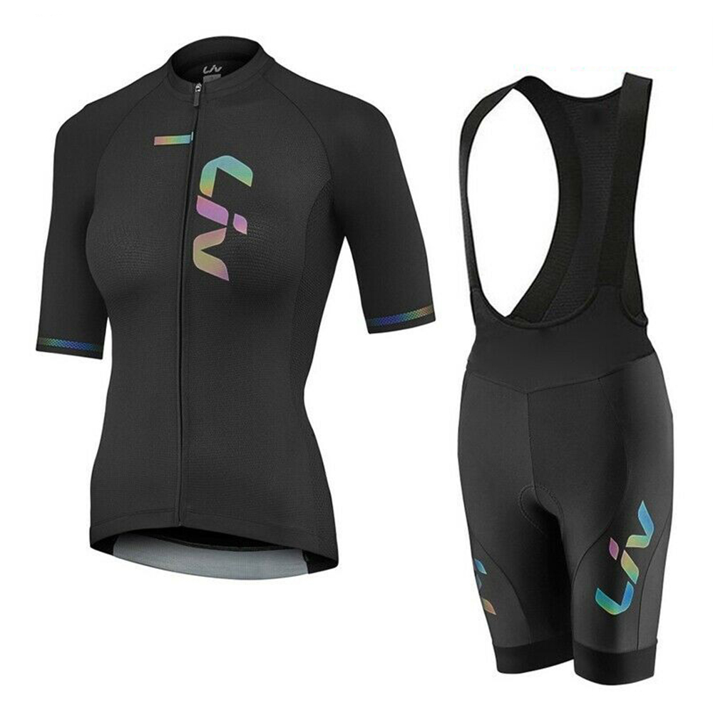 LIV-Conjunto de pantalones cor - Cycling Gear Jersey reseña y precio