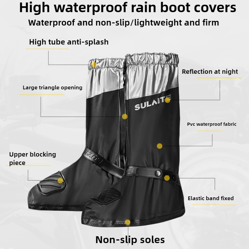 SULAITE Botas de lluvia para m - Cycling Gear For Rain reseña y precio