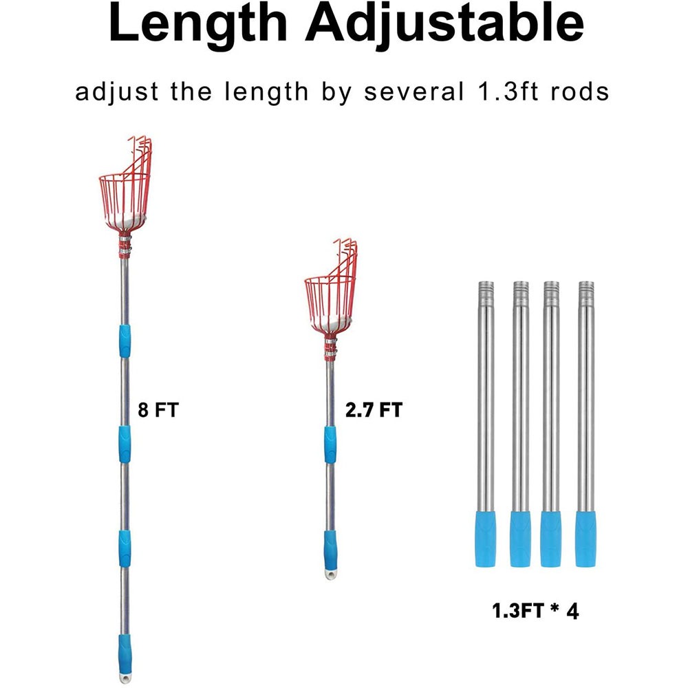 Recolector de Frutas de 260 cm - Cycle Zone reseña y precio